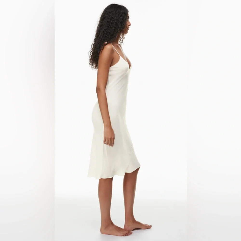 NWT Aritzia Wilfred Secret Midi Slip Dress - Picture 7 of 12